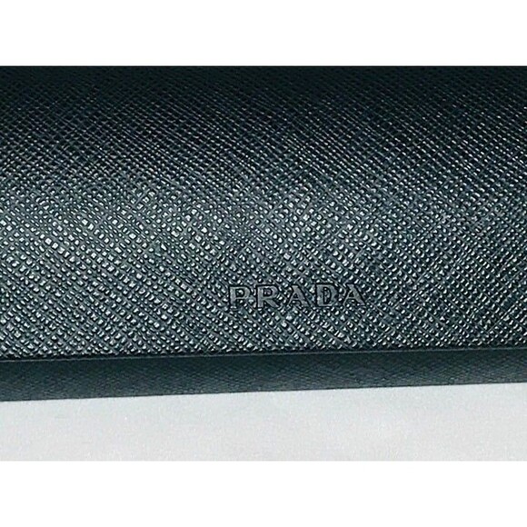 Prada Eyeglasses Rectangle Embellished Dark Tortoise Frames - Picture 11 of 12